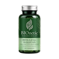 BIONETIC Beta-1,3/1,6-D-Glucan 60 капсули