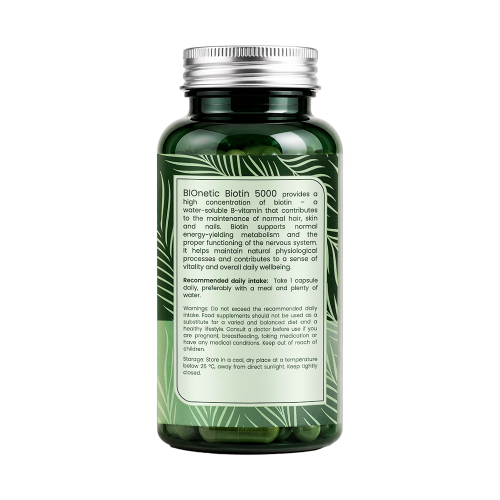 BIONETIC Biotin 5000 60 капсули