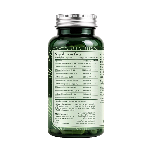 BIONETIC Multi-Strain Probiotic Complex 60 капсули