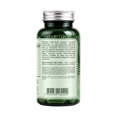 BIONETIC Multi-Strain Probiotic Complex 60 капсули