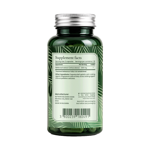 BIONETIC Nettle Leaf 60 капсули