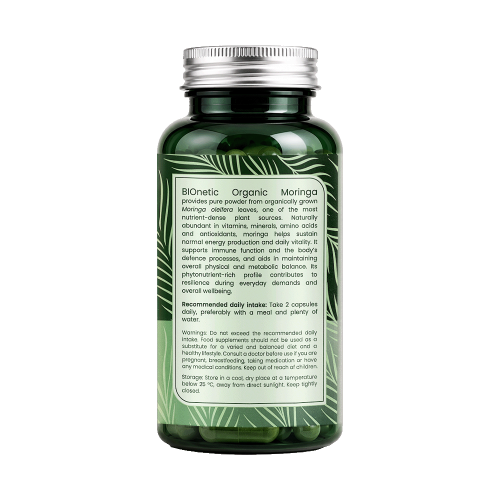 BIONETIC Organic Moringa 60 капсули