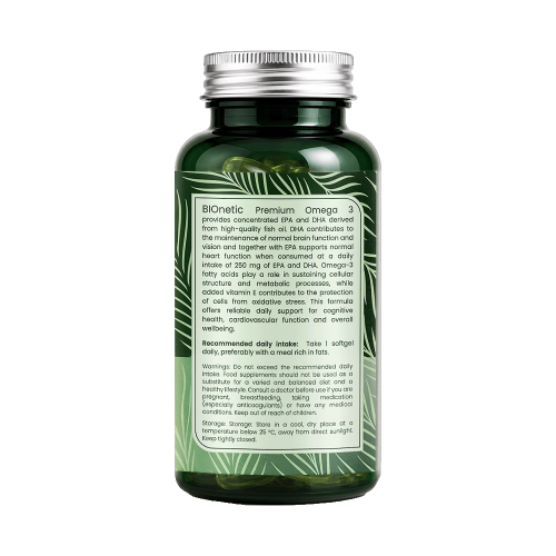 BIONETIC Premium Omega 3 60 меки капсули