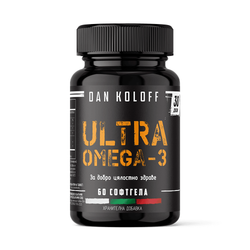 DAN KOLOFF Ultra Omega-3 60 софтгел капсули