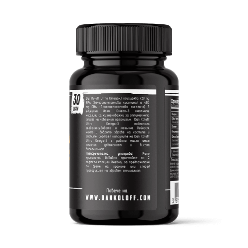 DAN KOLOFF Ultra Omega-3 60 софтгел капсули