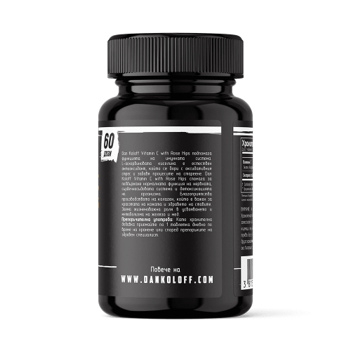 DAN KOLOFF Vitamin C with Rose Hips 60 таблетки
