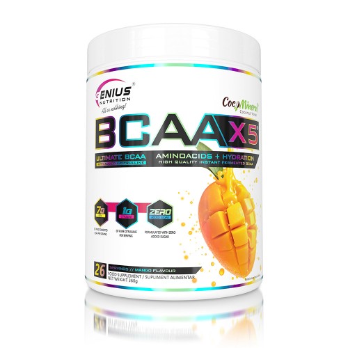 GENIUS NUTRITION BCAA-X5 360 г