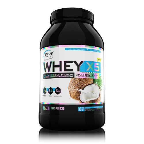 GENIUS NUTRITION Whey-X5 2000 г