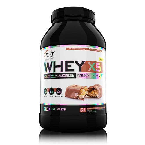 GENIUS NUTRITION Whey-X5 2000 г