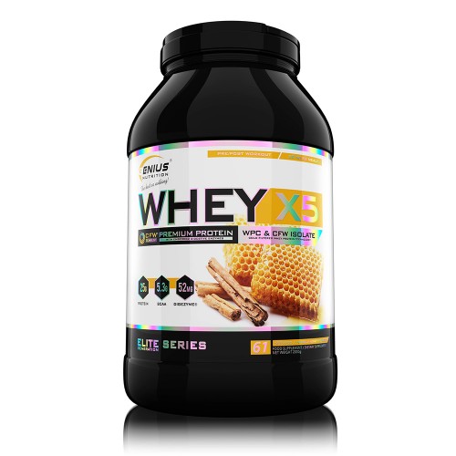 GENIUS NUTRITION Whey-X5 2000 г