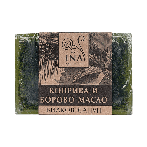 INA ESSENTIALS Билков Сапун Коприва и Борово Масло 110 г