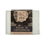 INA ESSENTIALS Билков Сапун Роза Дамасцена Гераниум и Поморийска луга 110 г