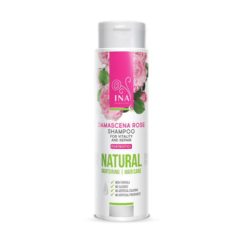 INA ESSENTIALS Шампоан Маслодайна Роза 200 мл