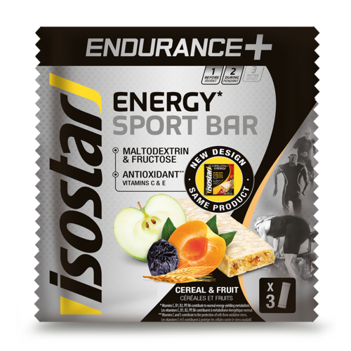 ISOSTAR Endurance+ Energy Sport Bar 3 x 40 г