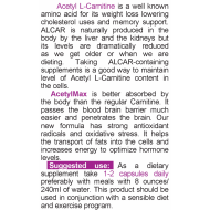 NATURALICO Acetyl Max 60 капсули