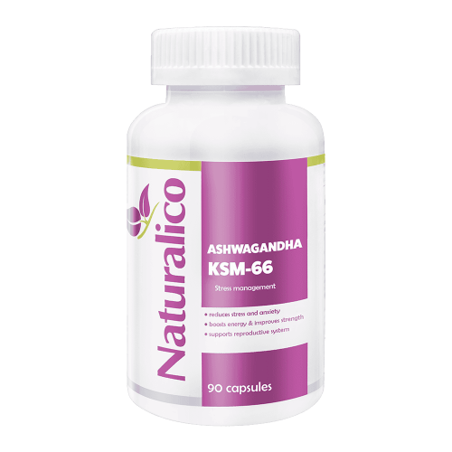NATURALICO Ashwagandha KSM-66 90 капсули