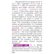 NATURALICO BCAAs 8:1:1 90 капсули