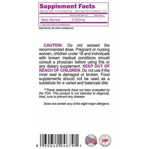 NATURALICO Beta-Alanine 400 г