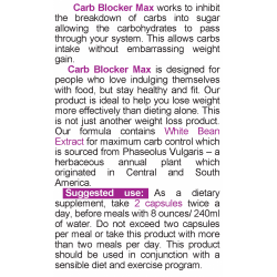 NATURALICO Carb Blocker Max 60 капсули