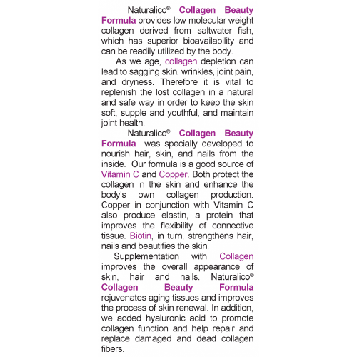 NATURALICO Collagen Beauty Formula 400 мл