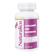 NATURALICO Curcumin And Bioperine 60 капсули