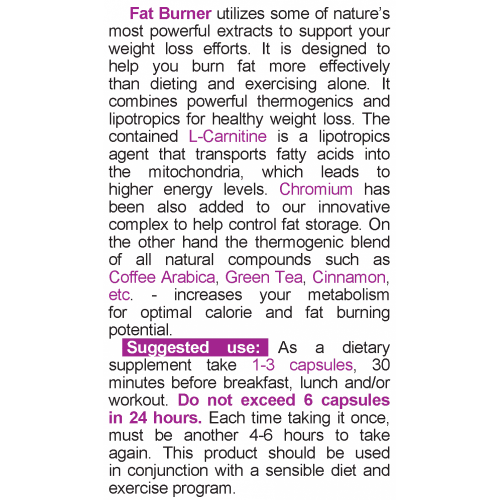 NATURALICO Fat Burner 60 капсули