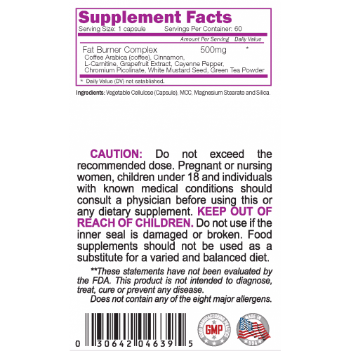 NATURALICO Fat Burner 60 капсули