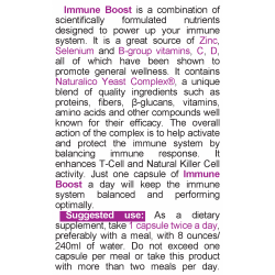 NATURALICO Immune Boost 60 капсули