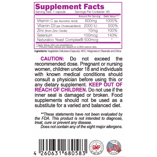 NATURALICO Immune Boost 60 капсули