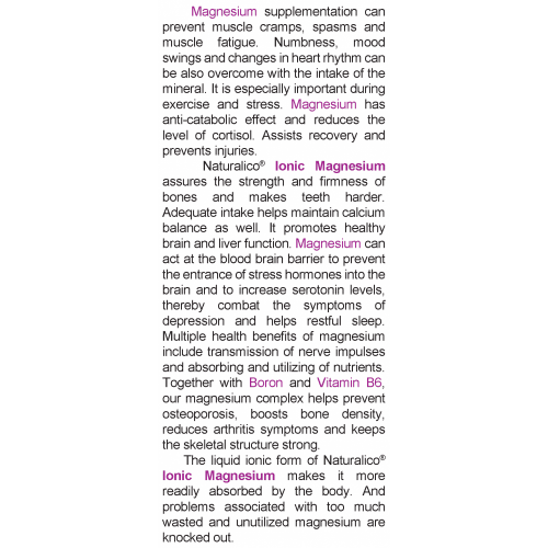 NATURALICO Ionic Magnesium 400 мл