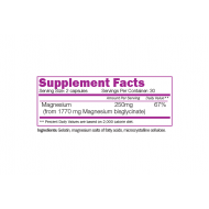 NATURALICO Magnesium Bisglycinate 60 капсули
