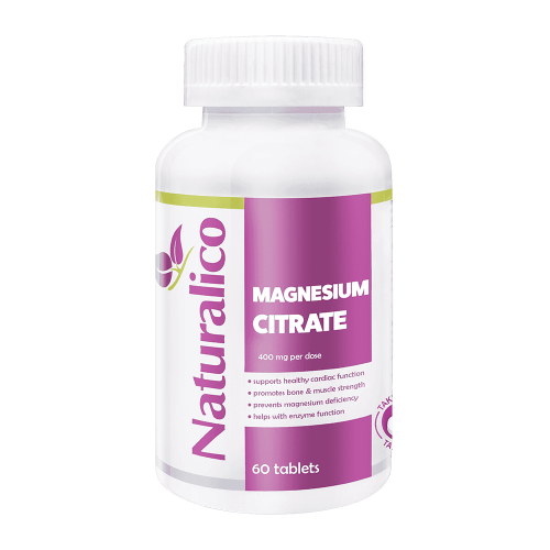 NATURALICO Magnesium Citrate 60 таблетки