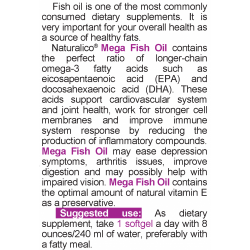 NATURALICO Mega Fish Oil 60 меки капсули