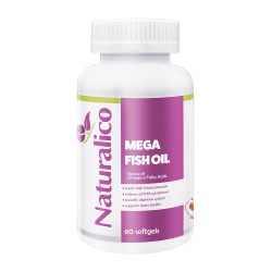 NATURALICO Mega Fish Oil 60 меки капсули