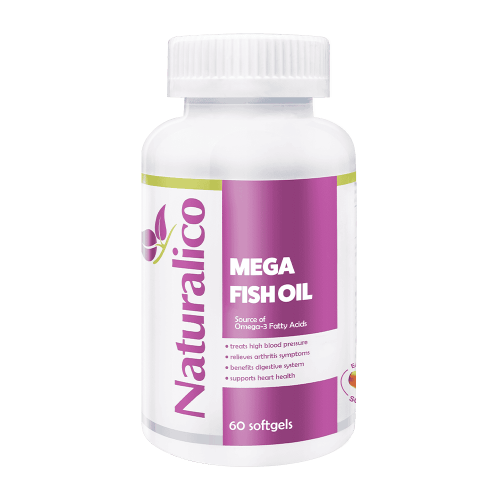 NATURALICO Mega Fish Oil 60 меки капсули