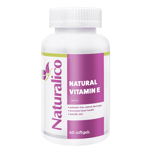 NATURALICO Natural Vitamin E 400 IU 60 меки капсули