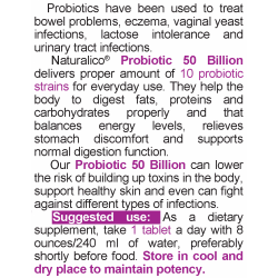 NATURALICO Probiotic 50 Billion 60 таблетки