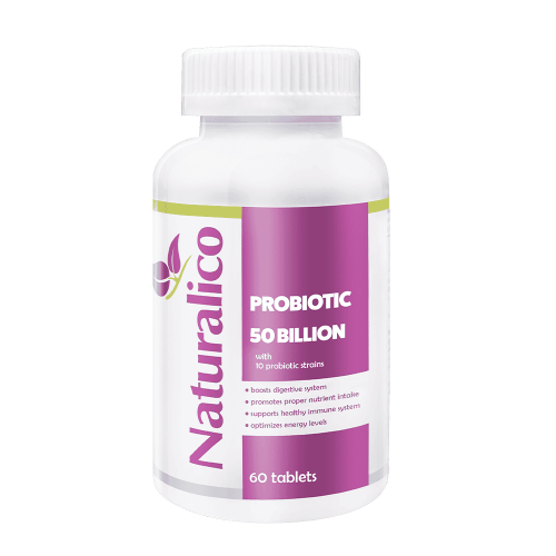 NATURALICO Probiotic 50 Billion 60 таблетки