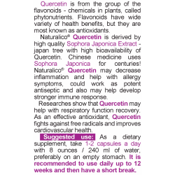 NATURALICO Quercetin 60 растителни капсули