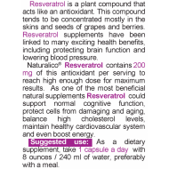 NATURALICO Resveratrol 60 капсули