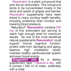 NATURALICO Resveratrol 60 капсули