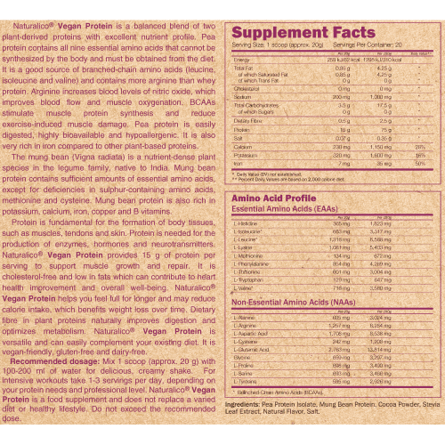 NATURALICO Vegan Protein 400 г 