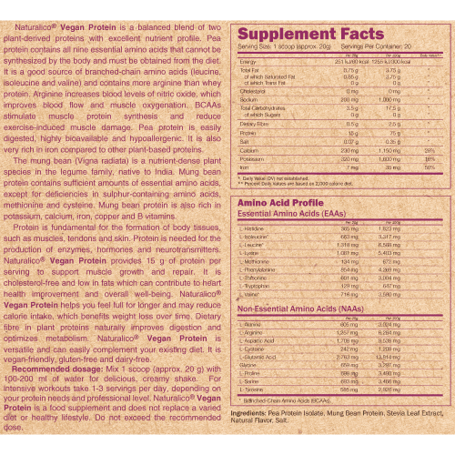NATURALICO Vegan Protein 400 г 