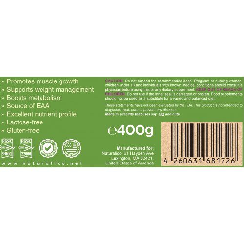 NATURALICO Vegan Protein 400 г 