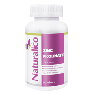 NATURALICO Zinc Picolinate 50 мг 60 таблетки