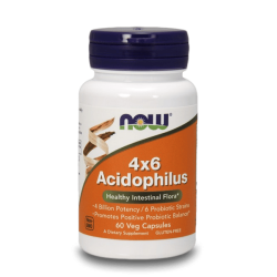 NOW Acidophilus 4x6 60 капсули
