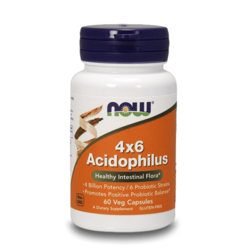 NOW Acidophilus 4x6 60 капсули