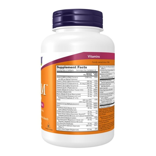 NOW Adam Men's Multiple Vitamin 90 меки капсули 