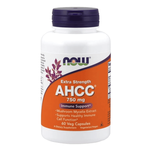 NOW AHCC 750 мг 60 капсули