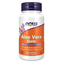 NOW Aloe Vera Gels 100 дражета